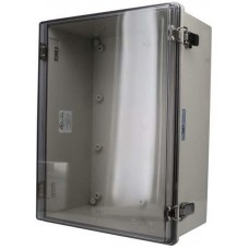 NBA-10168, Electrical Enclosures NEMA Enclosure with Stainless Steel Hinges and Latches (15.7 X 11.8 X 7.1 In)