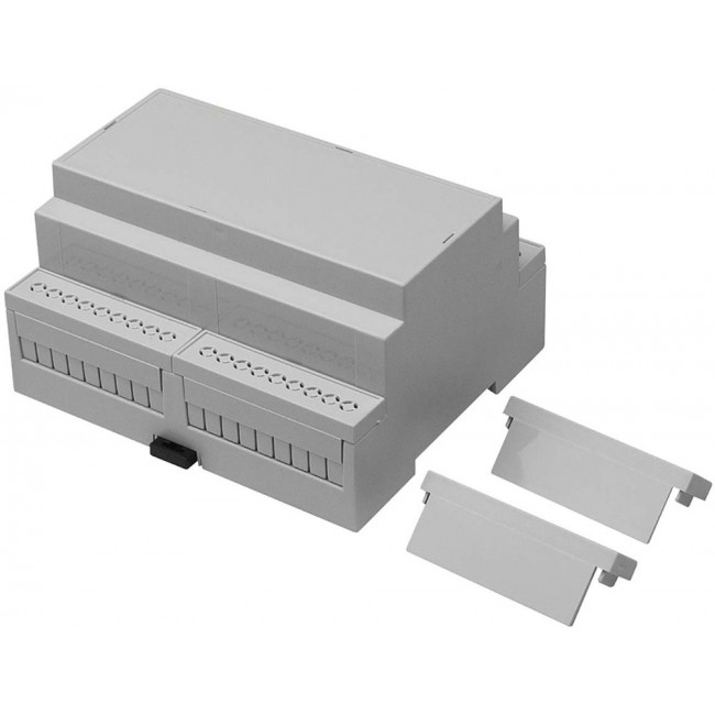 Open Top Enclosure Type, 106.2 x 90 x 58mm, Polycarbonate DIN Rail Enclosure Kit