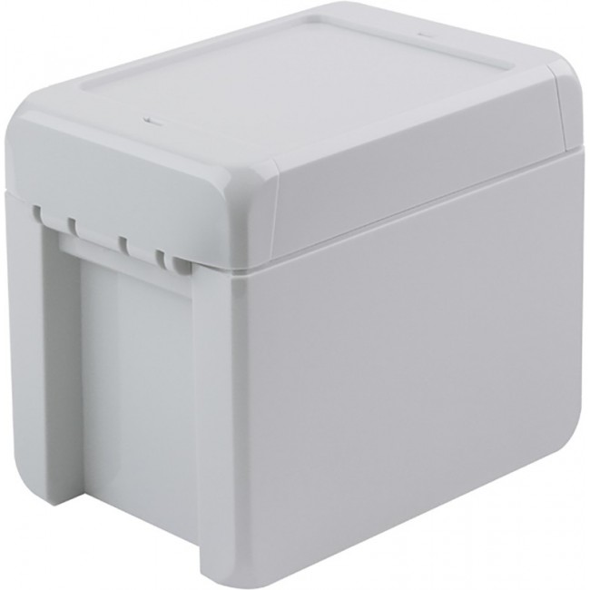 96032135 B 100809 ABS-7035, Bocube Series Light Grey ABS Enclosure, IP66, IP68, Light Grey Lid, 113 x 80 x 90mm