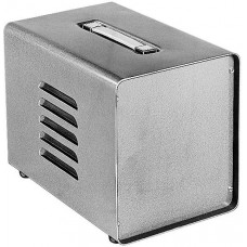 WA-1543, Gray Aluminum Small Metal Electronics Enclosure - External 11.12 x 11 x 18 Inches - Internal 10.41 x 10.15 x 17.4 Inches