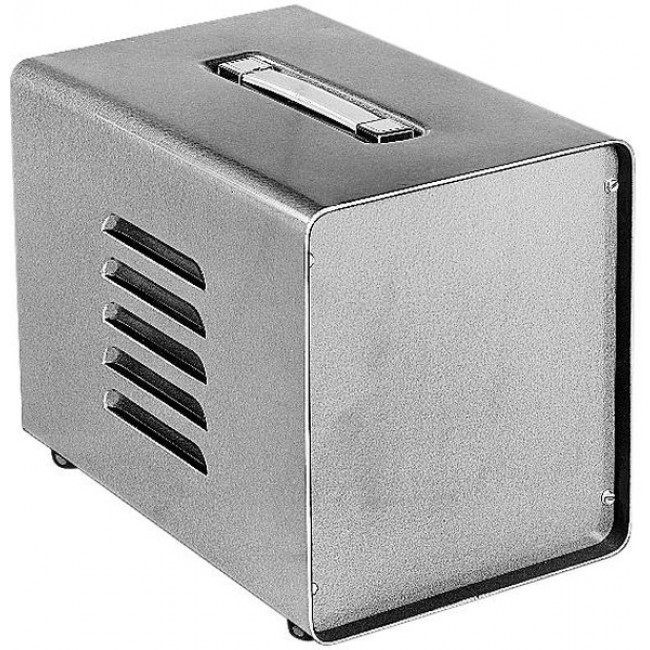 WA-1543, Gray Aluminum Small Metal Electronics Enclosure - External 11.12 x 11 x 18 Inches - Internal 10.41 x 10.15 x 17.4 Inches