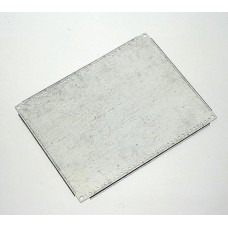 MP 8060 mounting plate, Steel Mounting Plate, 550mm H, 2mm W, 750mm L for Use with CAB P Enclosure