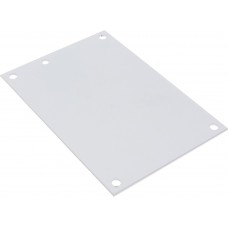 A8N6P, Metal, Steel Panel 6.250" L x 4.250" W (158.75mm x 107.95mm) White