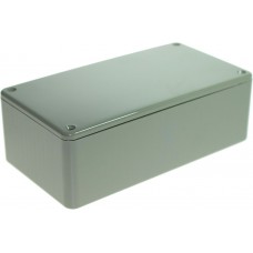 Grey ABS General Purpose Enclosure, IP54, Grey Lid, 150 x 80 x 50mm