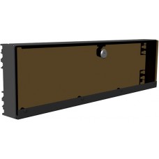 RMSC1904BK1, Metal, Steel Door, Front 18.346" L x 1.612" W x 7.008" H (466.00mm x 41.00mm x 178.00mm) Black