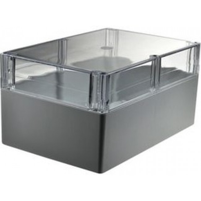 RND 455-00202, Plastic Enclosure 160x240x120mm Light Grey Polycarbonate IP65