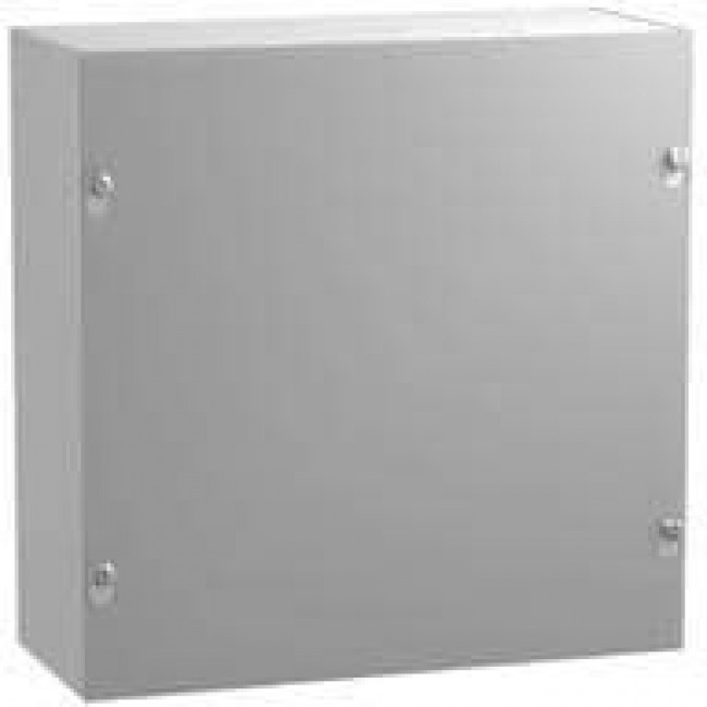 CS864, Electrical Enclosures N1 Screw Cover - 8 x 6 x 4 - Steel/Gray