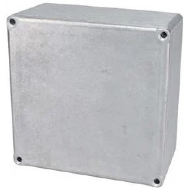 CU-474, Enclosures, Boxes & Cases Econobox Aluminum Box (4.8 X 4.8 X 2.3 In)