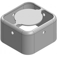 MS128-10F, EMI Gaskets, Sheets, Absorbers & Shielding 12.8 x 12.3 x 7.5mm Two-piece Drawn-Seamless RF Shield/EMI Shield FRAME (CRS)