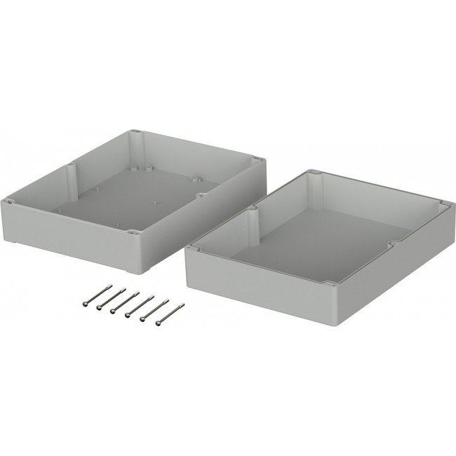 03255000, Enclosures for Industrial Automation ENCLOSURE, EUROMAS ABS, 200 X 360 X 149MM, LIGHT GRAY, T 255 [092036150]