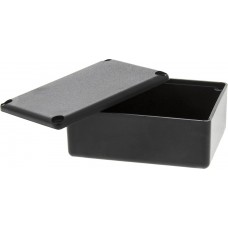 RX2008/S-5, Black ABS Potting Box With Lid, 54 x 38 x 23mm