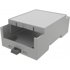 35.0307000.BL, DIN Rail Enclosure Enclosure Type 3M XTS Compact Series , 90 x 53.3 x 32.2mm, ABS DIN Rail Enclosure