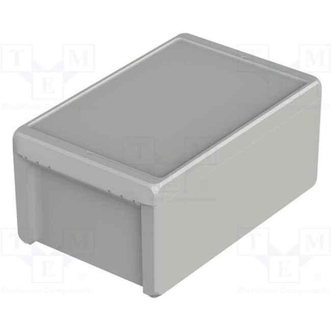 B 261712 ABS 7035, Enclosure: multipurpose; X: 170mm; Y: 271mm; Z: 120mm; BOCUBE; ABS