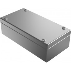 372010060, Stainless Steel Enclosures Series Stainless Steel Wall Box, IP66, 100 mm x 200 mm x 61mm