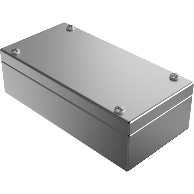 372010060, Stainless Steel Enclosures Series Stainless Steel Wall Box, IP66, 100 mm x 200 mm x 61mm