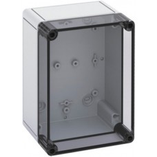 13051621, TK PC Series Grey Polycarbonate Enclosure, IP66, 180 x 130 x 111mm