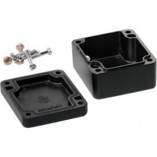 1590Z061BK, Watertight Diecast Enclosure 1590 64.2x58.2x35.4mm Die-Cast Aluminium Black IP54