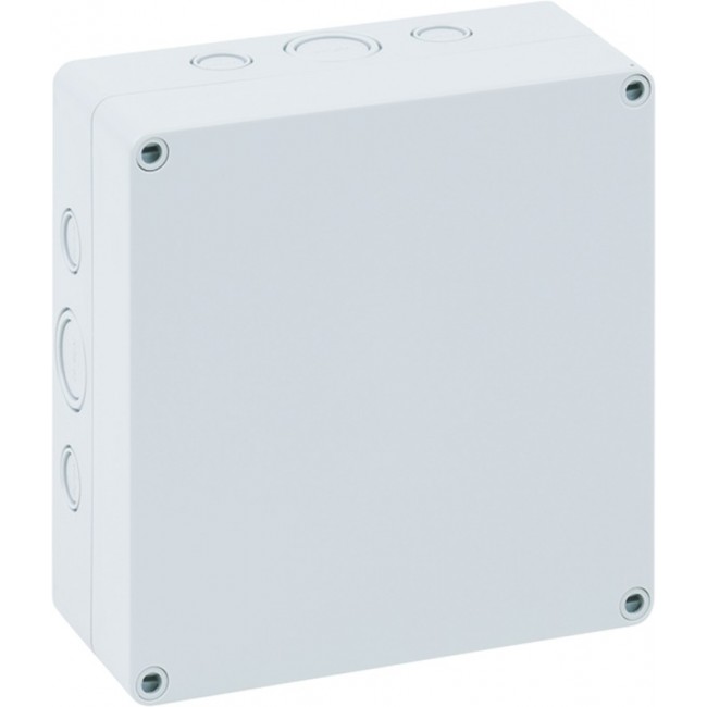 10591301, TK PS Series Grey Polystyrene Enclosure, IP66, Grey Lid, 182 x 180 x 84mm