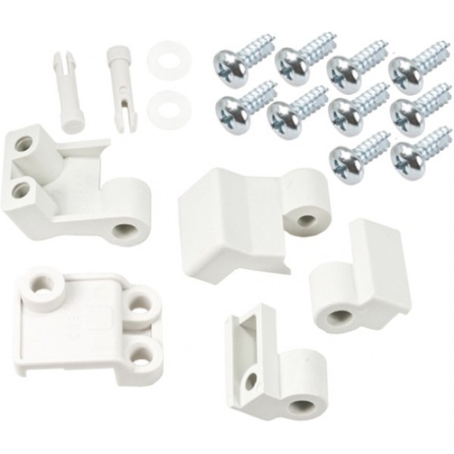 MB 10622 EK-HINGE SET 2, Polycarbonate Hinge for Use with Solid Enclosure