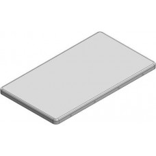 MS631-10C, 63.5 x 35.9 x 2.5mm Two-piece Drawn-Seamless RF Shield/EMI Shield COVER (CRS)