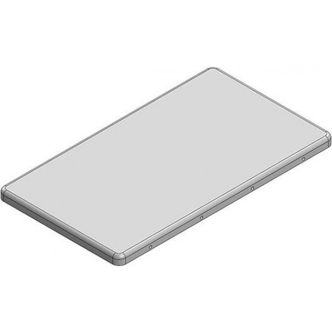 MS631-10C, 63.5 x 35.9 x 2.5mm Two-piece Drawn-Seamless RF Shield/EMI Shield COVER (CRS)