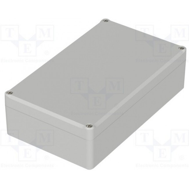 ET 214 LP, Plastic Enclosure Euromas 120x200x57mm Light Grey ABS IP65