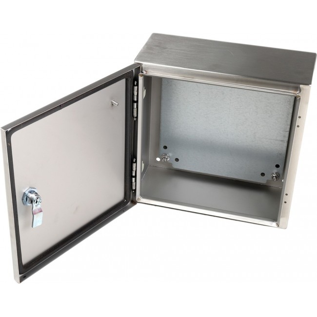 304 Stainless Steel Wall Box, IP66, 300 mm x 300 mm x 150mm