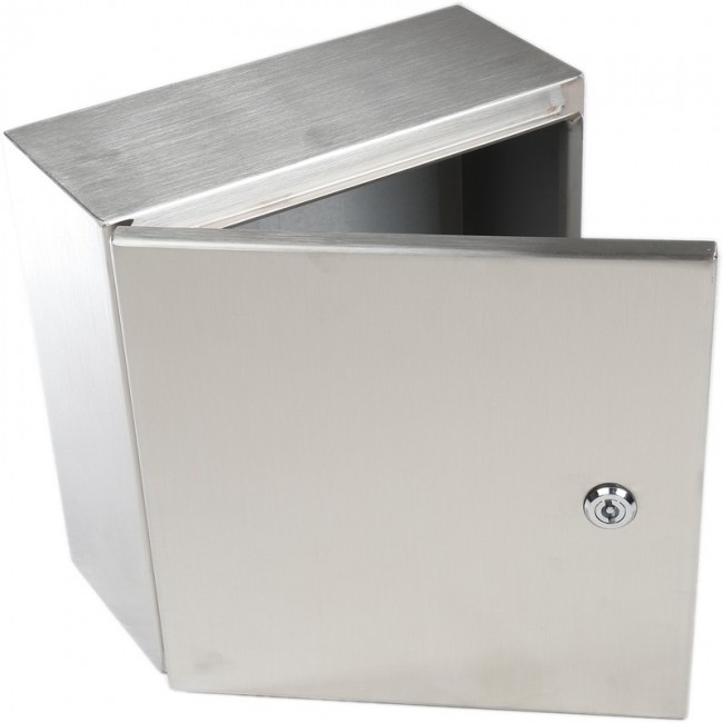 304 Stainless Steel Wall Box, IP66, 300 mm x 300 mm x 150mm