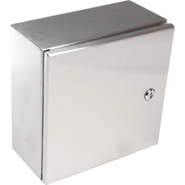 304 Stainless Steel Wall Box, IP66, 300 mm x 300 mm x 150mm