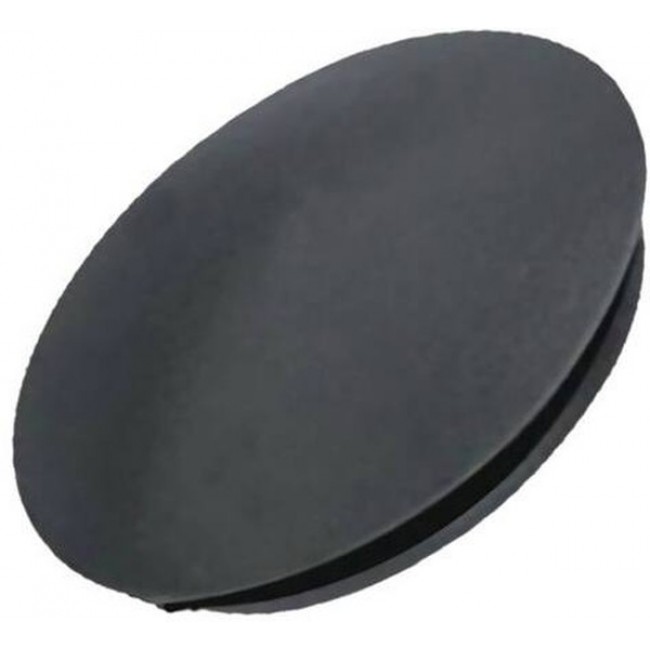 10825B, HOLE PLUG 0.252" PVC BLACK