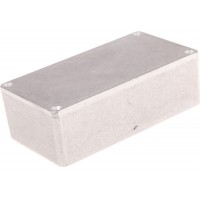 1590WN1, Box Aluminum Unpainted Cover Included 4.724" L x 2.579" W (120.00mm x 65.51mm) X 1.555" (39.50mm)