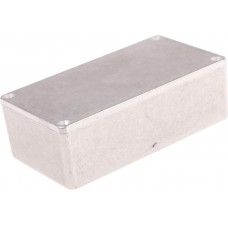 1590WN1, Box Aluminum Unpainted Cover Included 4.724" L x 2.579" W (120.00mm x 65.51mm) X 1.555" (39.50mm)