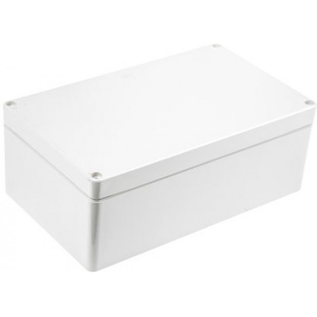 ABS enclosure, (L x W x H) 200 x 120 x 75 mm, light gray (RAL 7035), IP65, 03221000