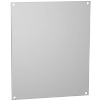 14A0707, Electrical Enclosure Accessories Panel 6.9 x 6.9 - Fits Encl. 8 x 8 - Alum