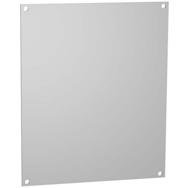 14A0707, Electrical Enclosure Accessories Panel 6.9 x 6.9 - Fits Encl. 8 x 8 - Alum