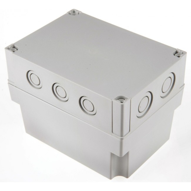 PCM 150/125 G ENCLOSURE, Grey Polycarbonate Enclosure, IP66, IP67, Grey Lid, 180 x 130 x 125mm