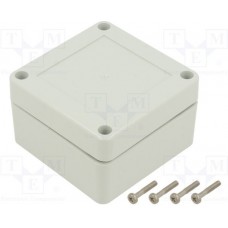 ZP75.75.45SJ TM PC, Enclosure: multipurpose; X: 75mm; Y: 75mm; Z: 45mm; ZP; polycarbonate