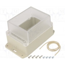 RP1155BFC, Корпус: универсальный, Х: 85мм, Y: 125мм, Z: 85мм, с креплениями