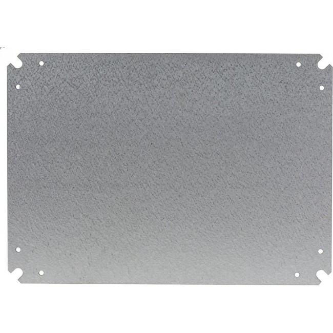 Steel Mounting Plate, 348mm H, 248mm L for Use with 300 x 400 Enclosure