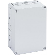 12791501, Spelsberg TK Series Grey Polycarbonate Enclosure, IP66, IK08, Grey Lid, 180 x 130 x 84mm