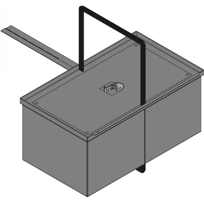 1414PHMH6, Electrical Enclosures NEMA 12 Mild Steel Continuous Hinge Door w/ Clamps 112 x 8 x 6"