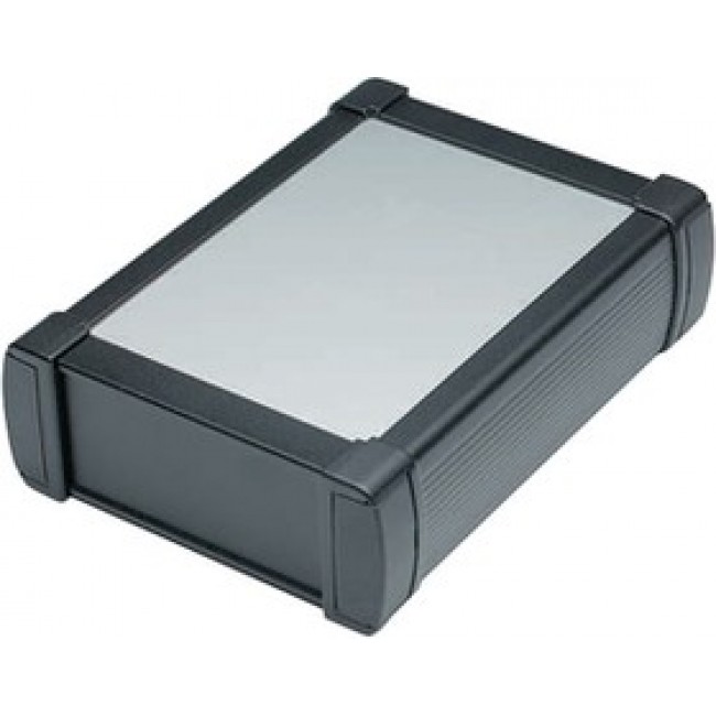 AP 51015, Metal Enclosure Aluplan 195x143x56mm Aluminium Alloy / Die-Cast Zinc Black IP65