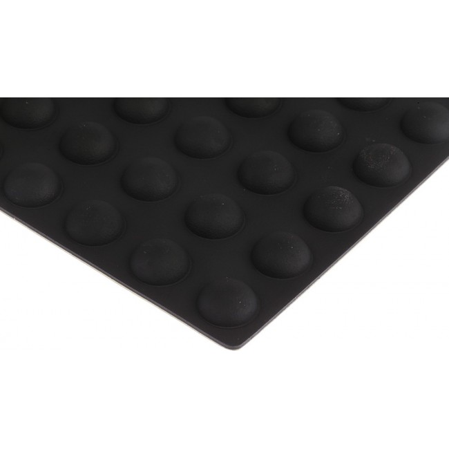 Rubber Feet for Use with Extruded Aluminium Enclosures, 12 x 5mm