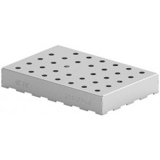 2118710-4, RF Shield Cover 1.000" (25.40mm) X 1.500" (38.10mm) Vented Surface Mount