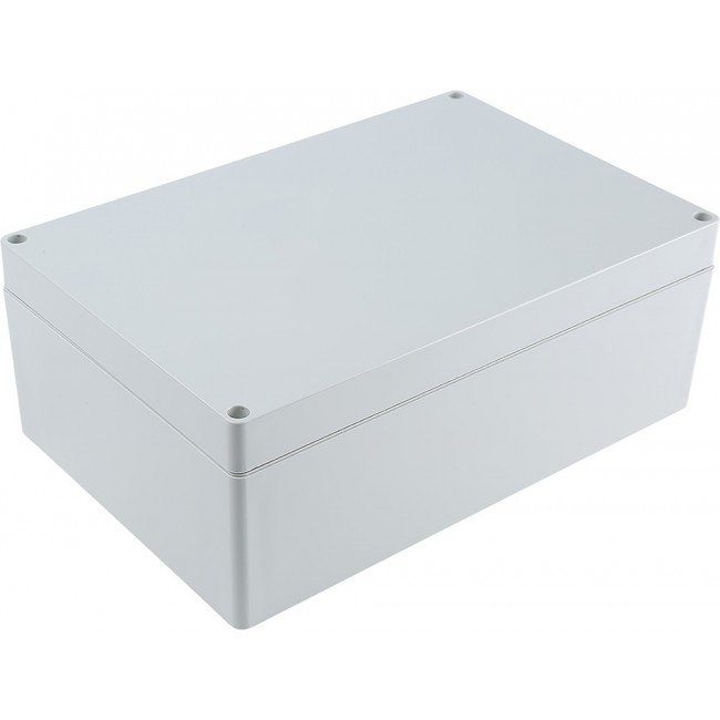 1554VGY, 1554 Series Grey ABS Enclosure, IP66, Grey Lid, 240 x 160 x 90.5mm