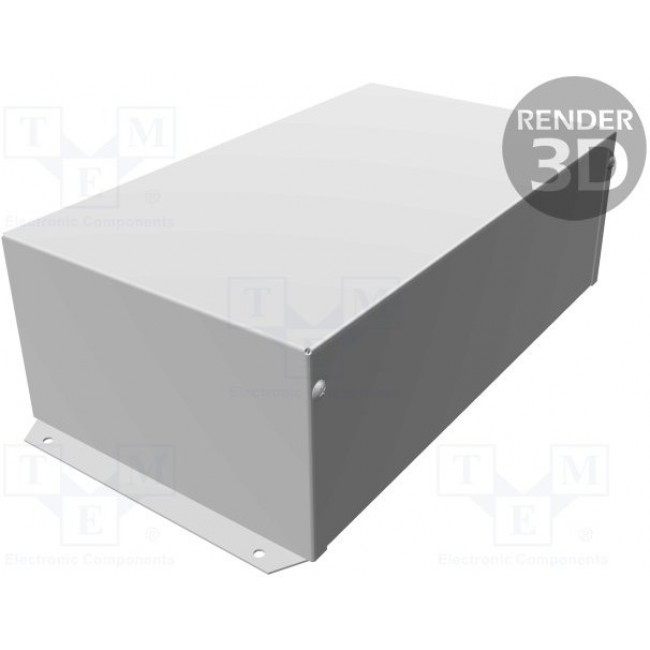 1411FBXU, Aluminium Enclosure, 305 x 178 x 102mm