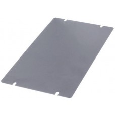 1431-6, Metal, Steel Cover, Lid 4.000" L x 4.000" W x 0.032" H (101.60mm x 101.60mm x 0.81mm) Gray