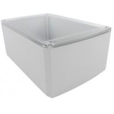 CSACTT006, 1100 Series Recessed Electronics Multipurpose Enclosure, Solid Lid, 140x220x90mm, Light Grey, ABS, UL 94 HB