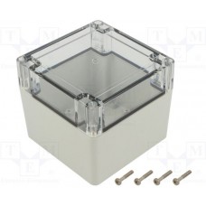 ZP105.105.90SJP TM ABS-PC, Enclosure: multipurpose; X: 105mm; Y: 105mm; Z: 90mm; ZP; ABS; IP67