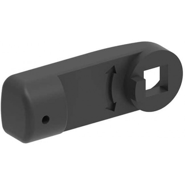 30402013, Cam With Stopper -0.157" (-4.00mm) Cam Height 1.772" (45.00mm) Cam Length Plastic